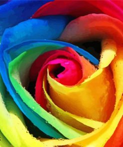 Colorful Rose Art Diamond Paintings