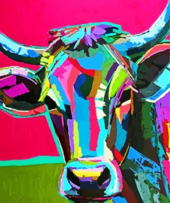 Colorful Abstract Cattle Diamond Paintings