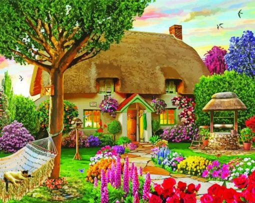 Cottage Garden Diamond Paintings