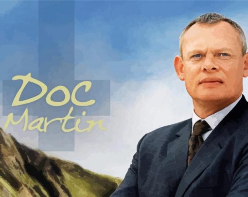 Doc Martin Poster Diamond Paintings