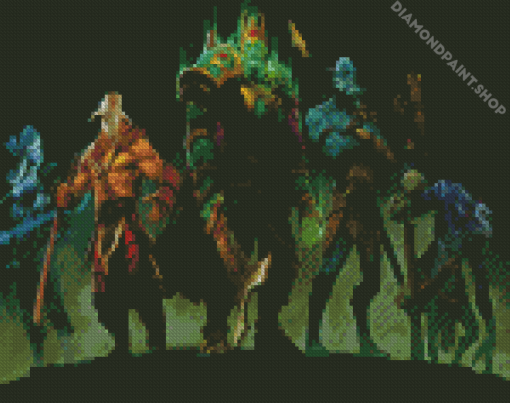 Dota Game Characters Diamond Paintings