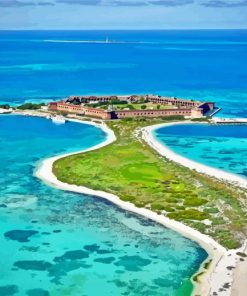 Dry Tortugas Beach Diamond Paintings