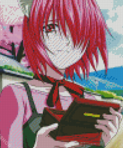 Lucy Elfen Lied Anime Diamond Paintings