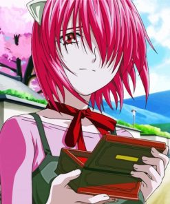 Lucy Elfen Lied Anime Diamond Paintings