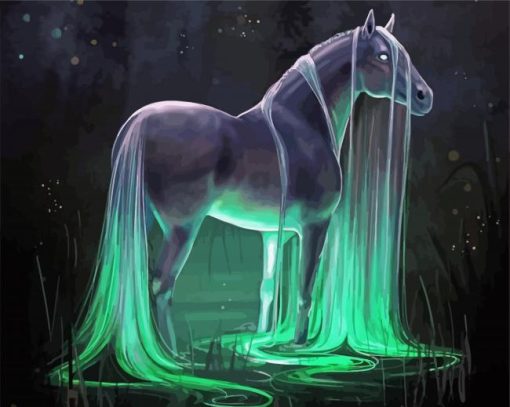 Fantasy Horse In Water Diamond Paintings