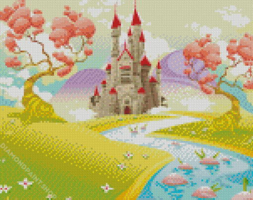 Fantasy Land Illustration Diamond Paintings