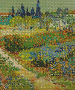 Garden At Arles Van Gogh Diamond Paintings