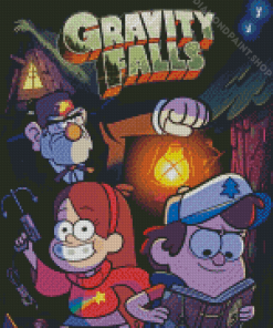 Gravity Falls Poster Diamond Paintings