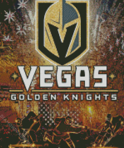 Vegas Golden Knights Logo Diamond Paintings