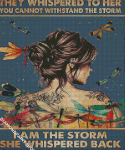 I'am The Storm Poster Diamond Paintings