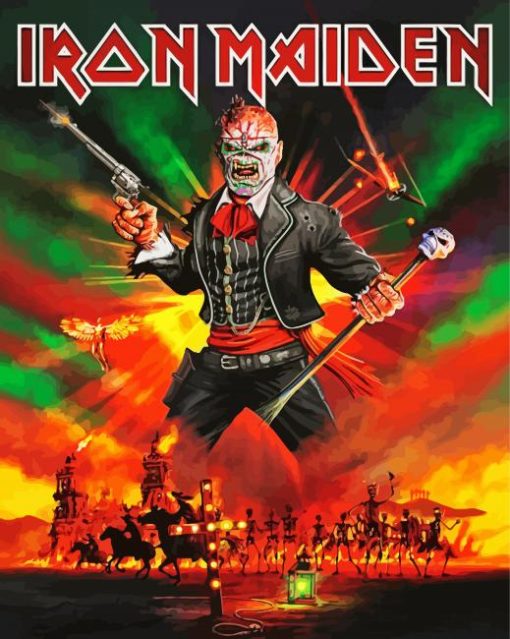 Iron Maiden Poster Diamond Paintings