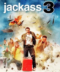 Jackass Forever Poster Diamond Paintings