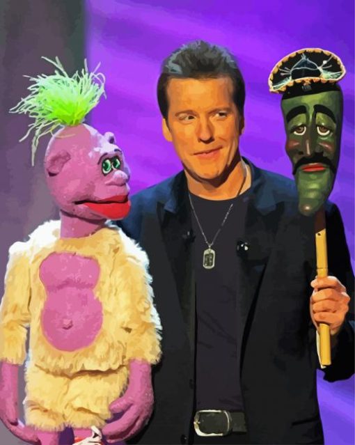 Jeff Dunham Character Diamond Paintings