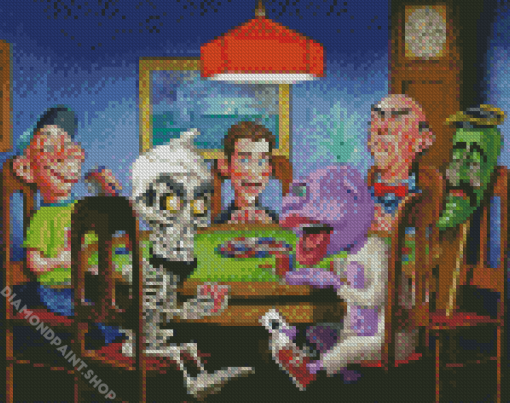 Jeff Dunham Illustration Diamond Paintings