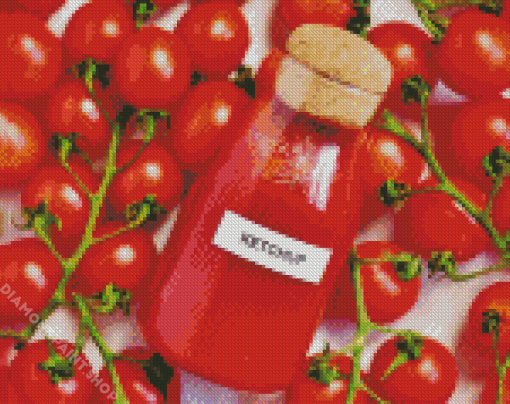 Ketchup Diamond Paintings