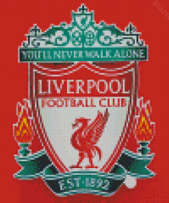 Liverpool Fc Crest Diamond Paintings