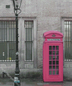 Phone Booth Diamond Paintings