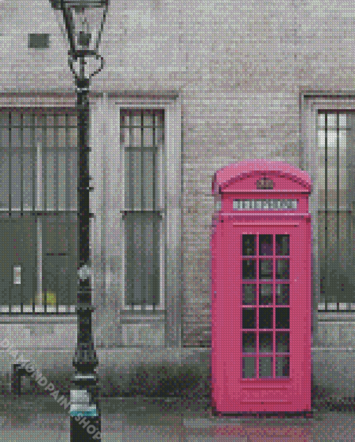 Phone Booth Diamond Paintings