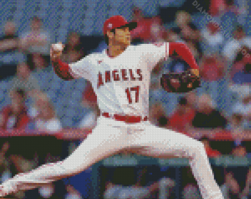 Shohei Ohtani Player Diamond Paintings