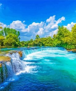 Manavgat Waterfalls Antalya Diamond Paintings