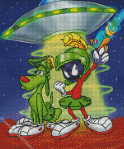 Marvin Martian Diamond Paintings