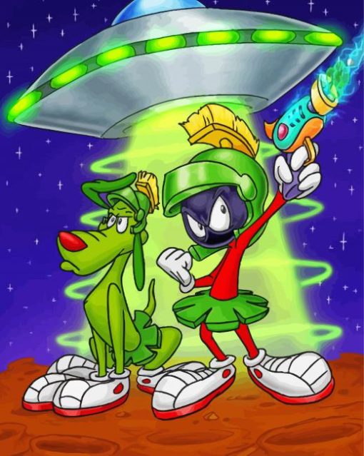 Marvin Martian Diamond Paintings