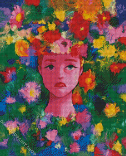 Midsommar Girl Art Diamond Paintings