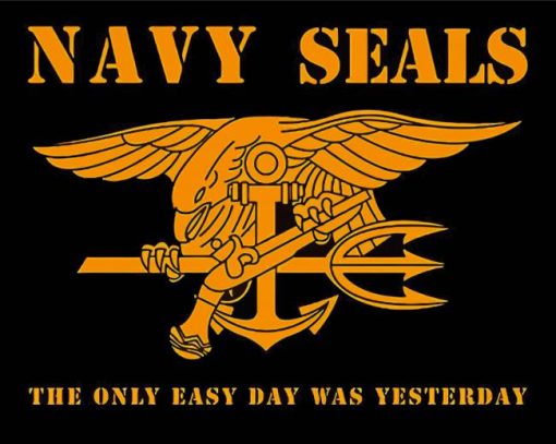 Navy Seals Logo Diamond Paintings