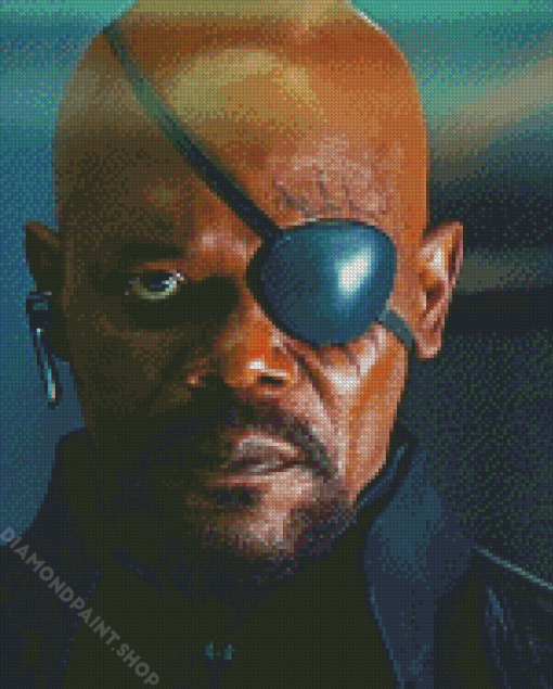 Nick Fury Character Diamond Paintings