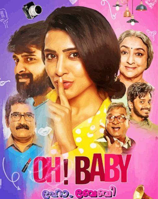 Oh Baby Movie Poster Diamond Paintings