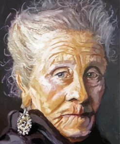 Vintage Old Lady Diamond Paintings