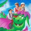 Petes Dragon Movie Diamond Paintings