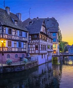 Strasbourg Sunset Diamond Paintings