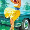 Pin Up Girl Stylish Diamond Paintings