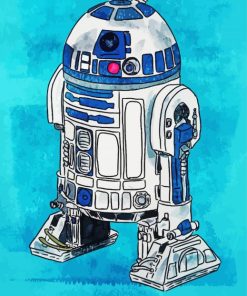 Aesthetic R2d2 Robot Diamond Paintings