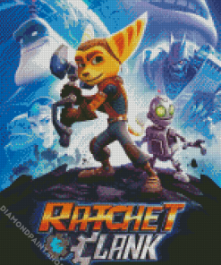 Ratchet And Clank Poster Diamond Paintings