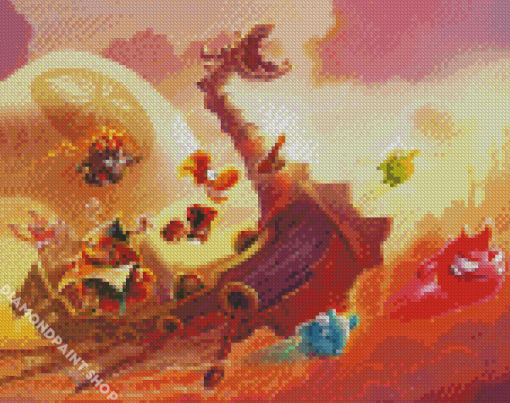 Rayman Origins Character Diamond Paintings