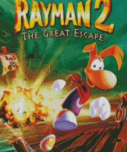 Rayman Game Poster Diamond Paintings