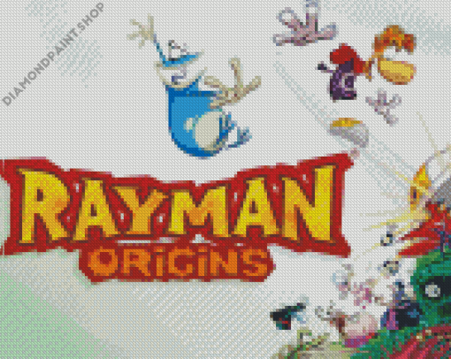 Rayman Video Game Diamond Paintings