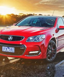 Red Holden Commodore Diamond Paintings