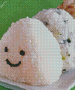 Tasty Rice Balls Diamond Paintings