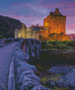 Road To Eilean Donan Castle Diamond Paintings