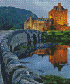 Road To Eilean Donan Palace Diamond Paintings