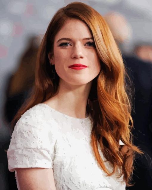 Pretty Rose Leslie Diamond Paintings