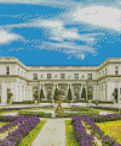 Rosecliff Rhode Castle Diamond Paintings