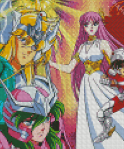 Saint Seiya Manga Diamond Paintings