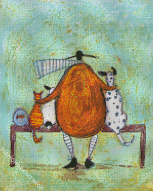 Sam Toft Best Friends Art Diamond Paintings