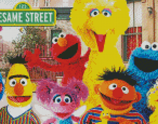 Sesame Street Diamond Paintings