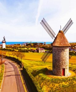 Skerries Windmills Diamond Paintings