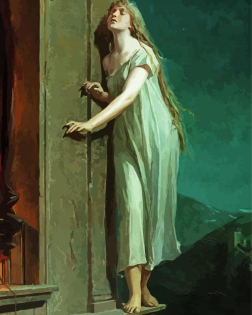 Sleepwalker Lady Diamond Paintings